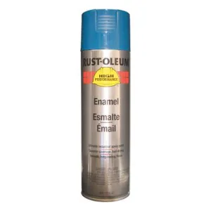 Rust-Oleum® Industrial High Performance V2100 System Enamel Aerosol, 15 oz Can, Deep Blue, Gloss Paint, V2125838