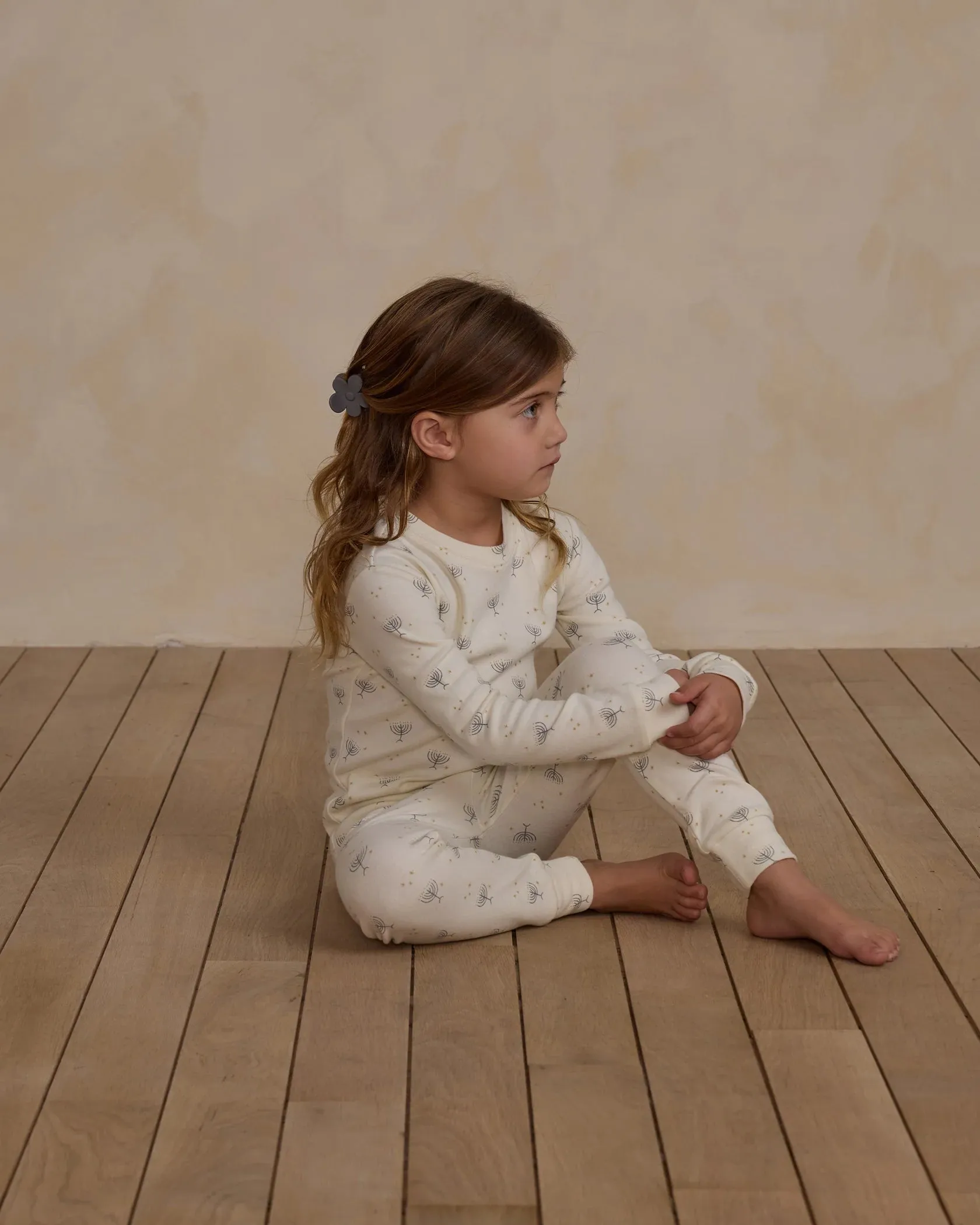RYLEE   CRU Organic Long Sleeve Pajama Set || Hanukkah
