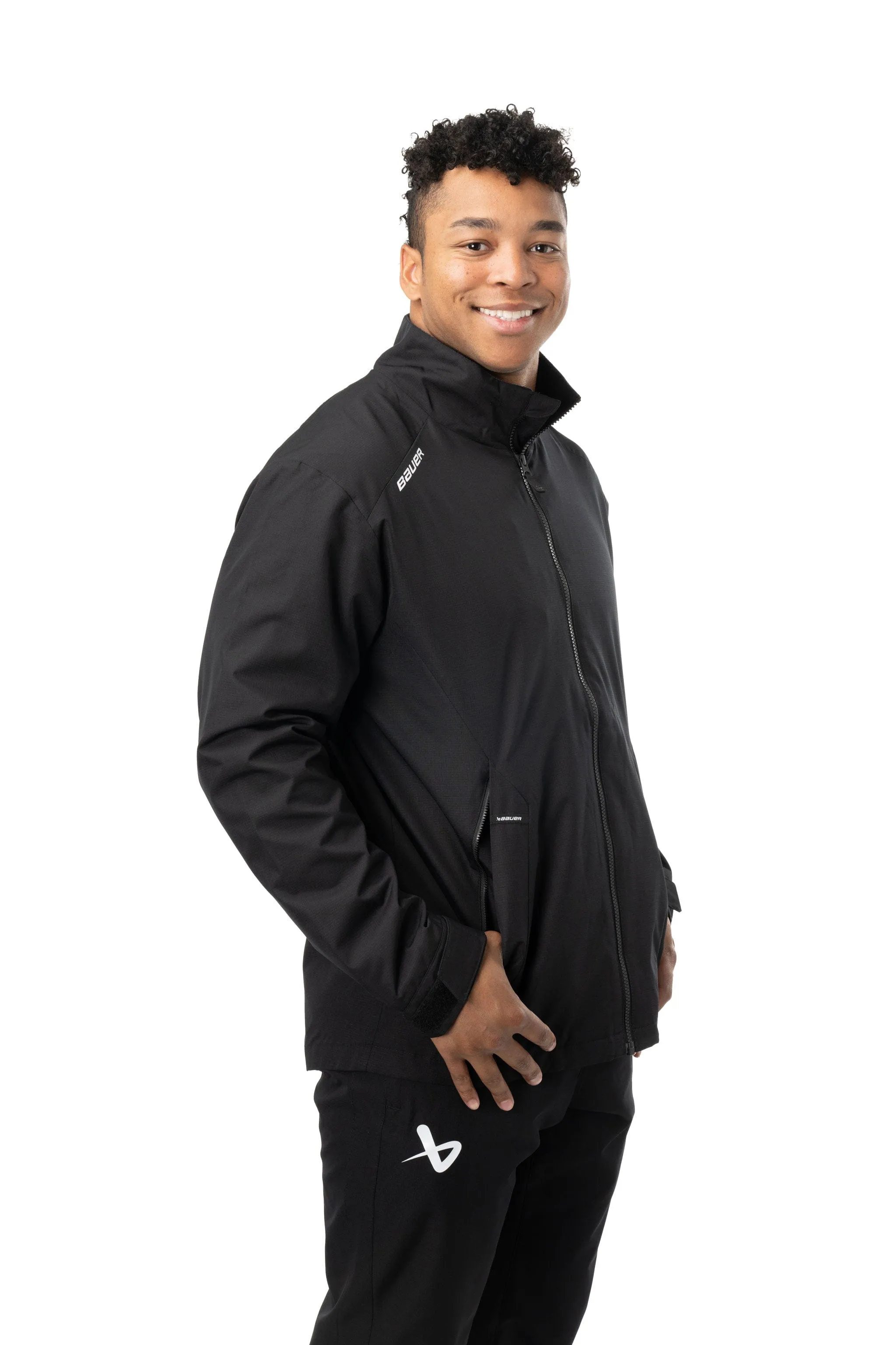 S24 Bauer Team Lightweight Senior Jacket - Black