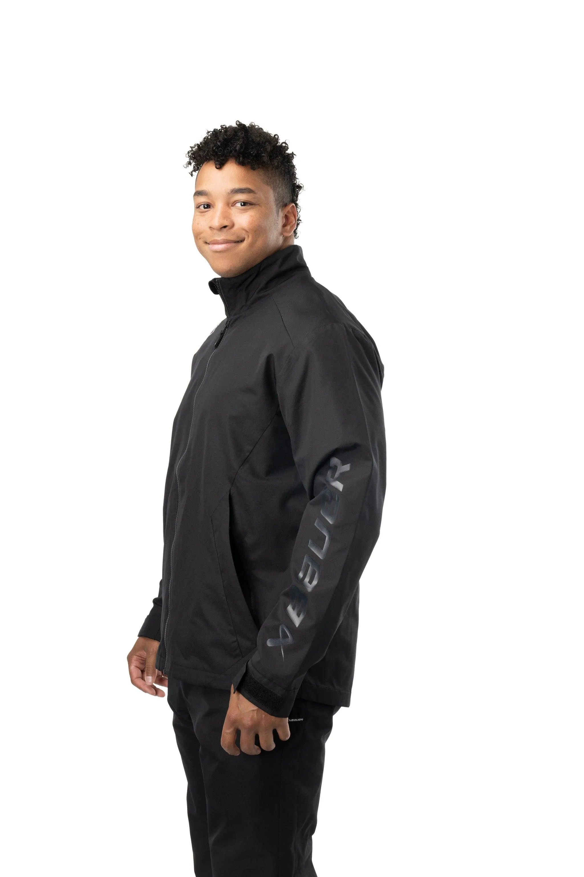 S24 Bauer Team Lightweight Senior Jacket - Black