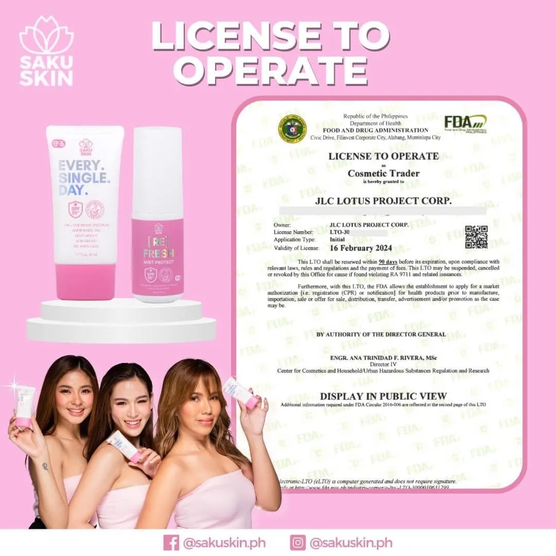 Saku Skin [Re] Fresh Mist Protect & Sunscreen