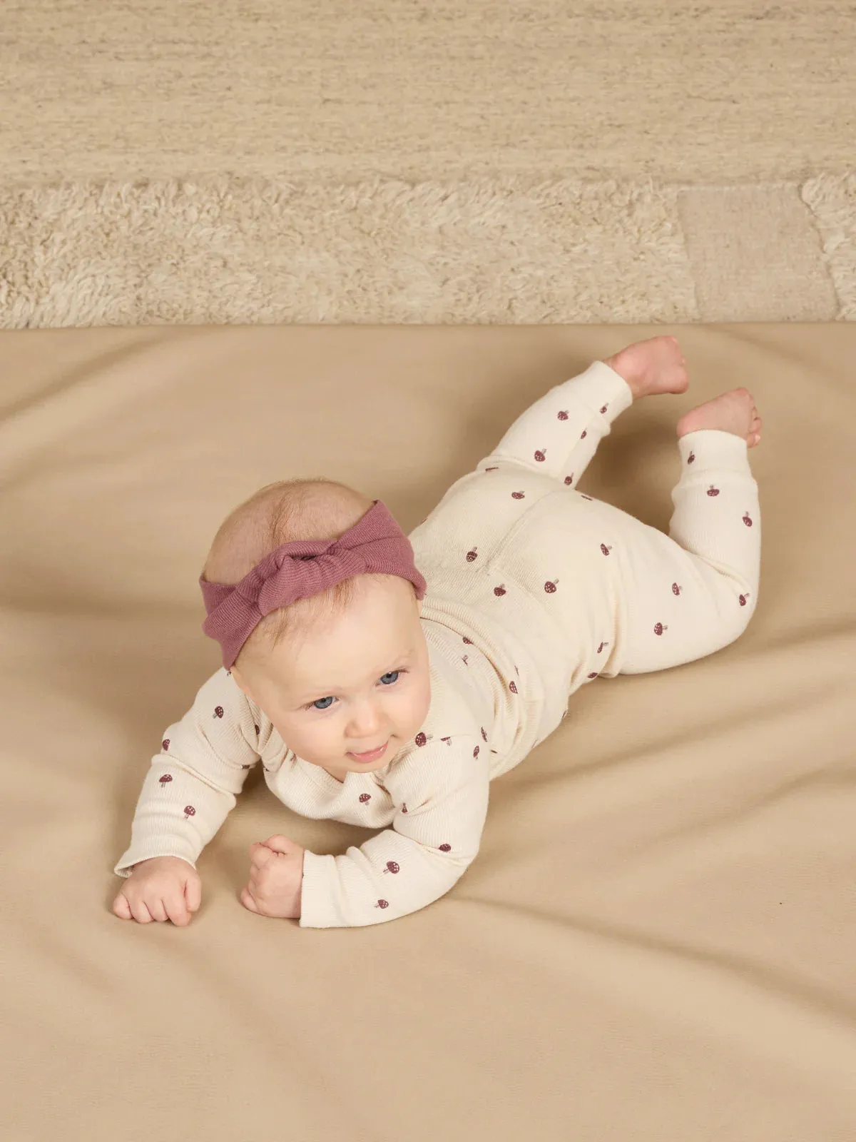 SALE - QUINCY MAE RIBBED TEE   LEGGING SET || MUSHROOMS