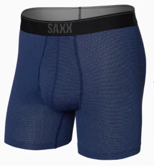 Saxx Quest QDM Boxer Brief Fly - Midnight Blue