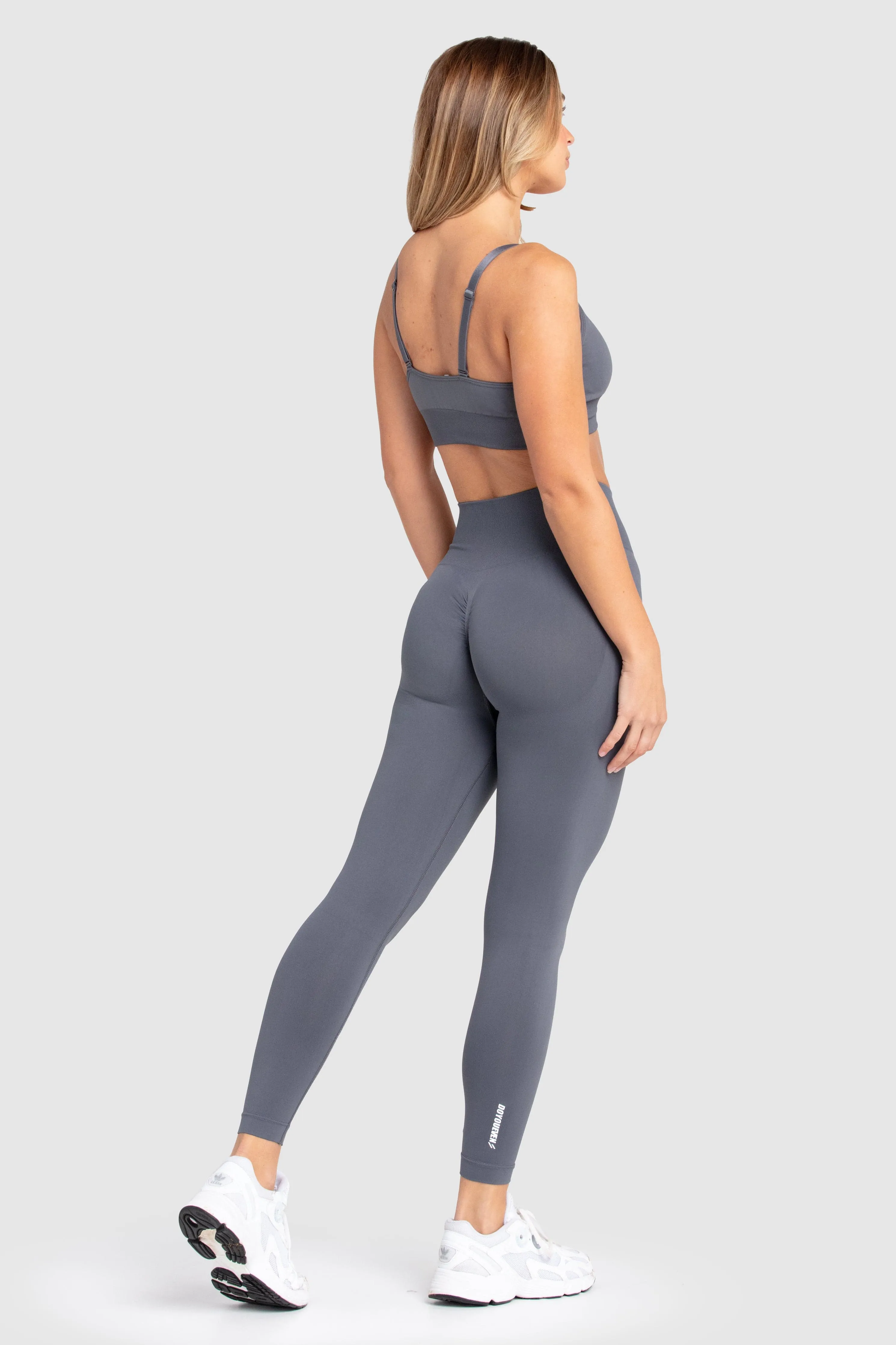 Scrunch 2 Seamless Leggings - Charcoal Grey