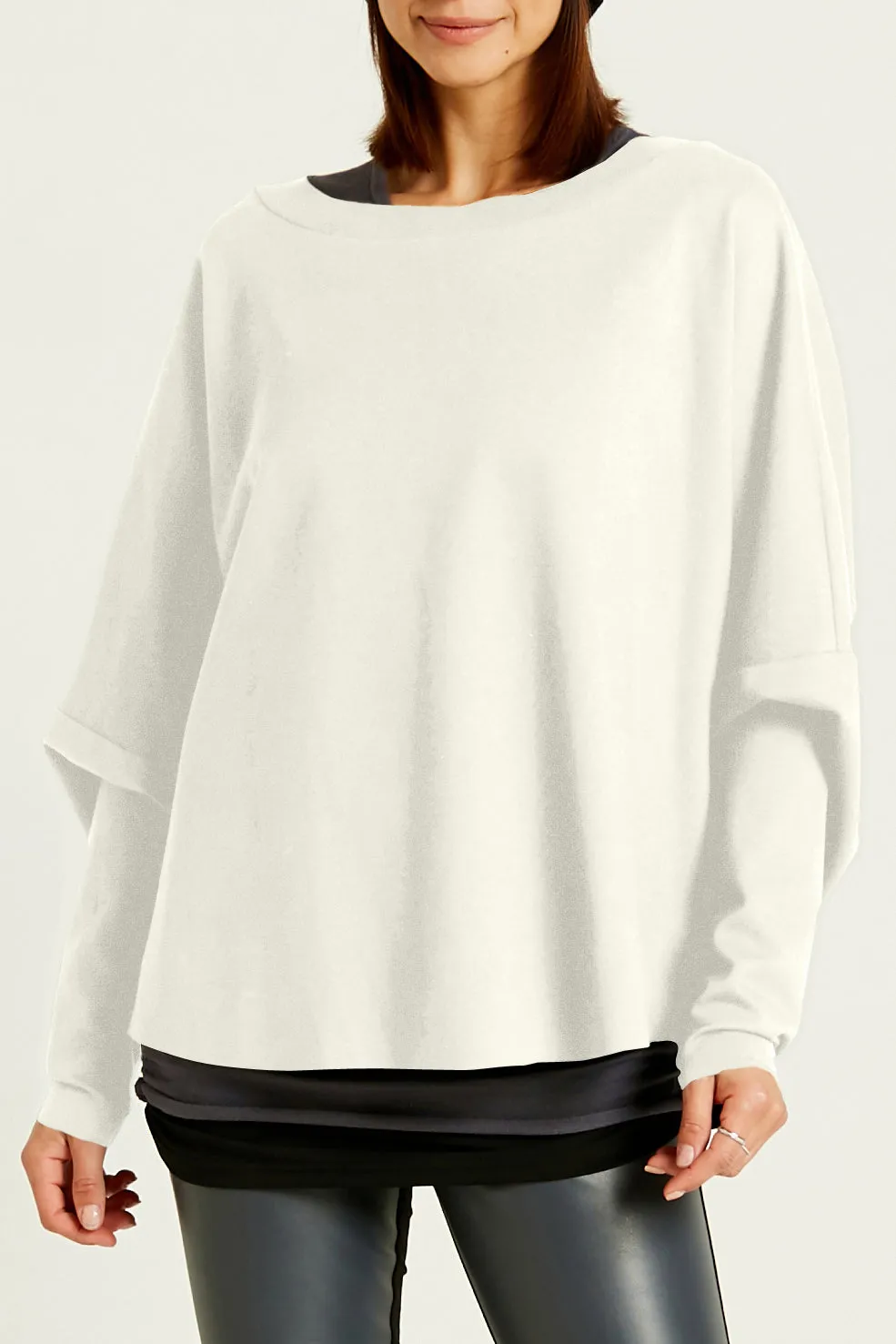 Scuba Long Sleeve Bateau Top