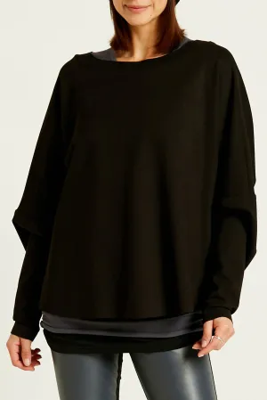 Scuba Long Sleeve Bateau Top