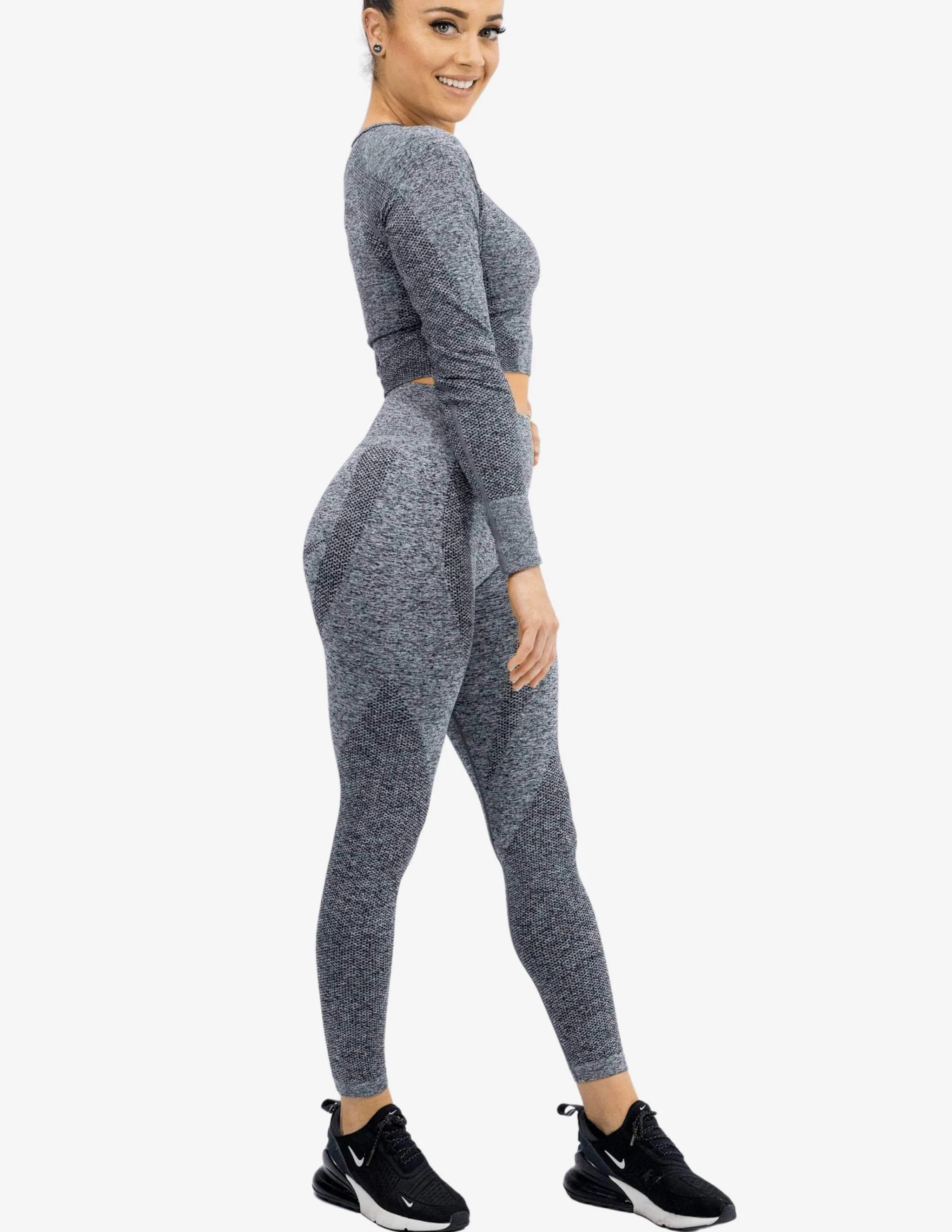 Seamless Luxury Leggings Grey