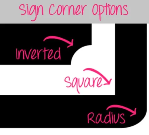 Sign- 16" Wide Personalized Sign- 2-Sided Indoor/Outdoor Metal Sign with black 18" Pipe Bracket- Custom Business Sign & Decor