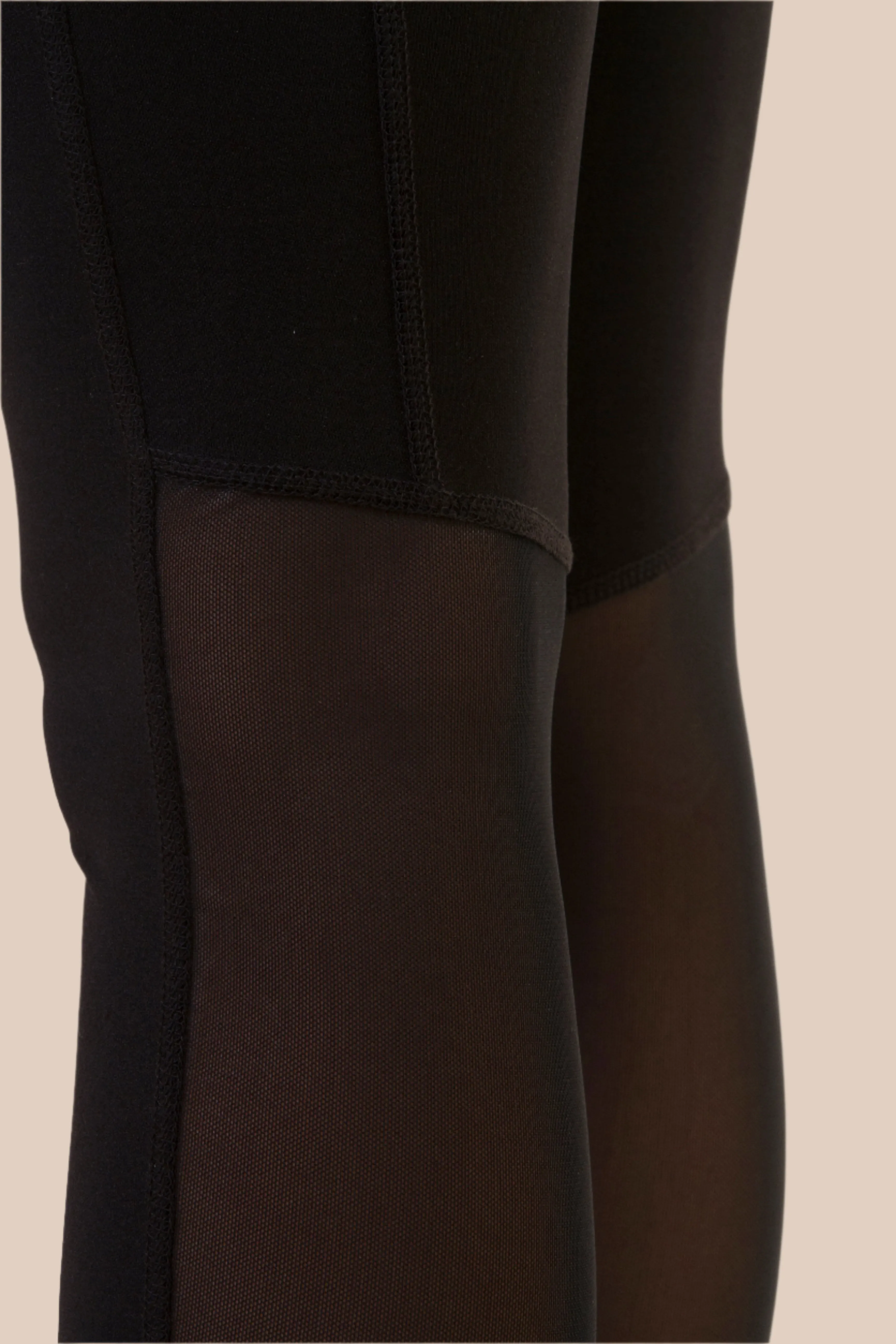 Silvertraq Performance Mesh Leggings Black