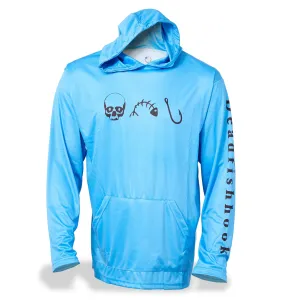 Skull Fish Bones Hook Hoodie