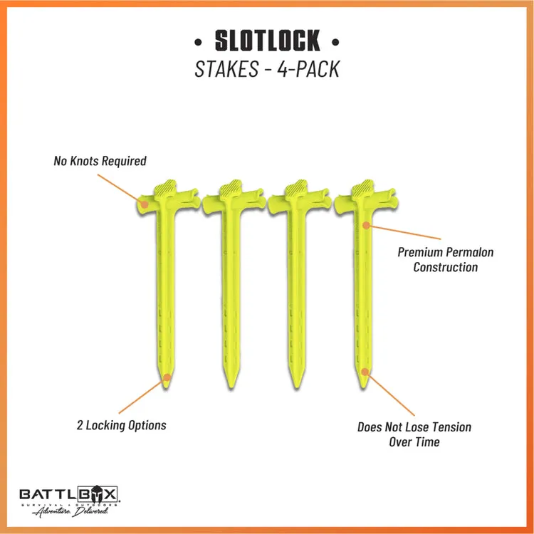 SLOTLOCK STAKES - 4 PACK