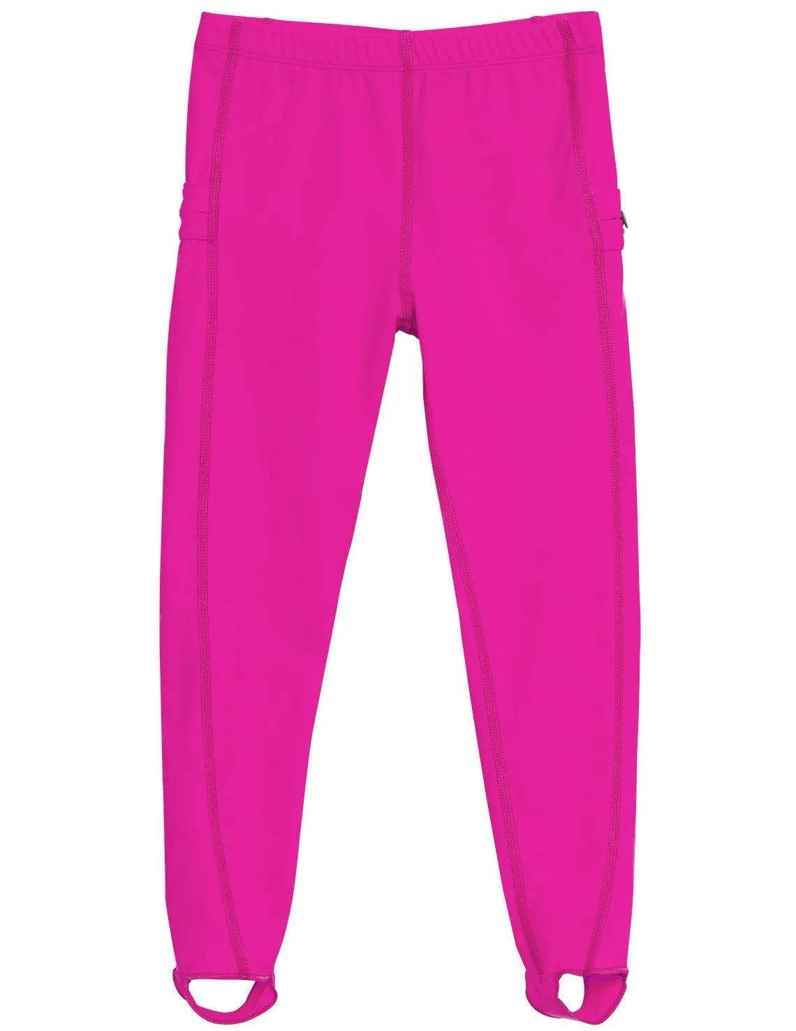 Snorkel Stirrup Swim Legging - Fuchsia