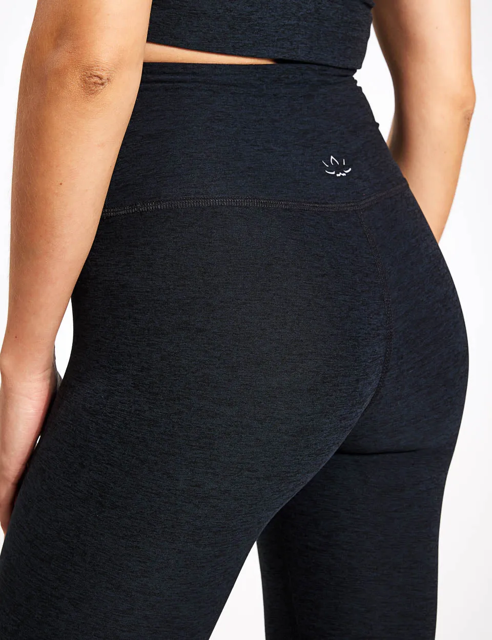 Spacedye Caught In The Midi High Waisted Legging - Darkest Night
