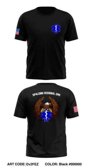 Spalding Regional EMS Store 1 Core Men's SS Performance Tee - Dv2FEZ