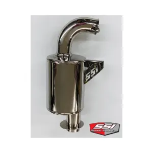 Speed Shop Inc Polaris 600/800 RMK w/ Quick Drive Stainless Steel Pro Lite Muffler