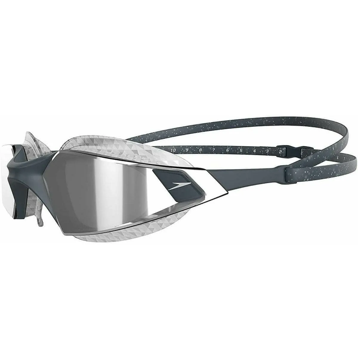 Speedo Aquapulse Pro Mirror Swimming Goggles - Grey