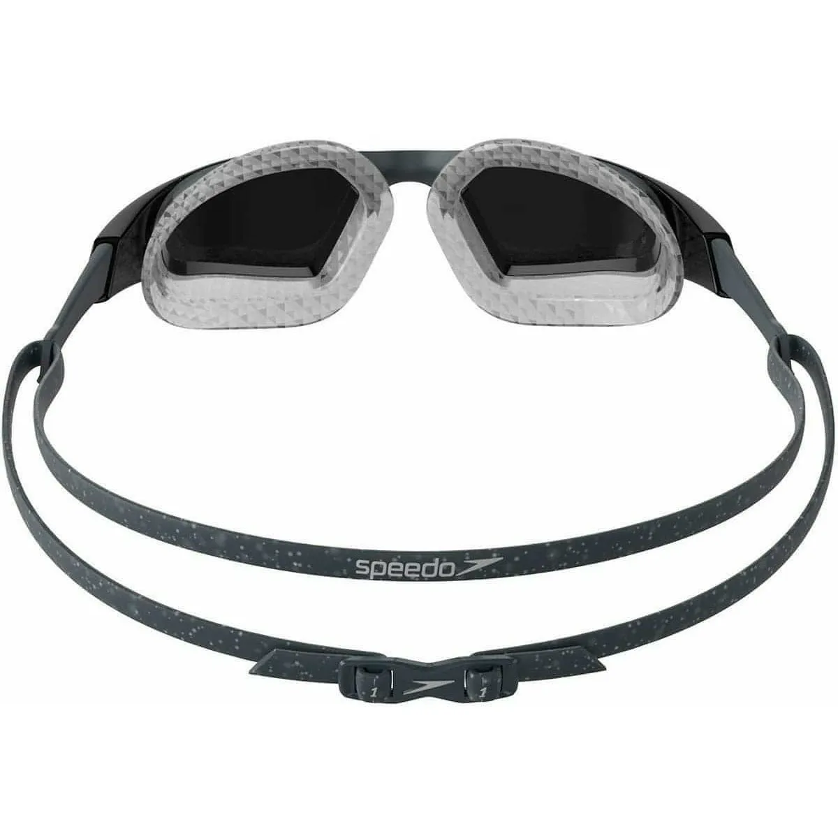 Speedo Aquapulse Pro Mirror Swimming Goggles - Grey