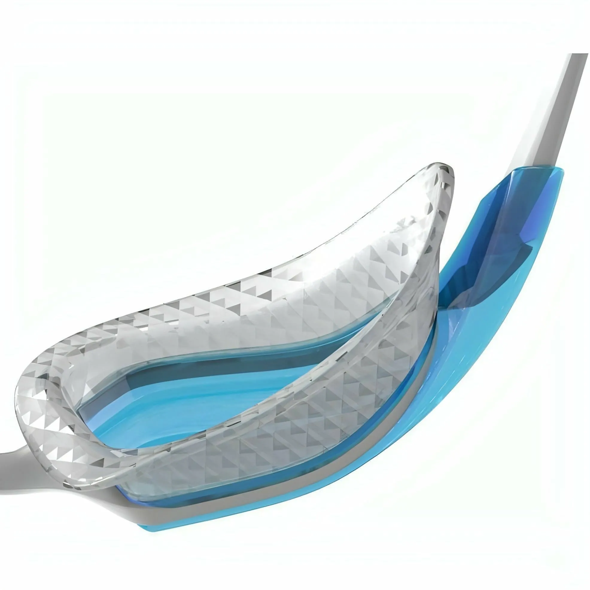 Speedo Aquapulse Pro Swimming Goggles - White