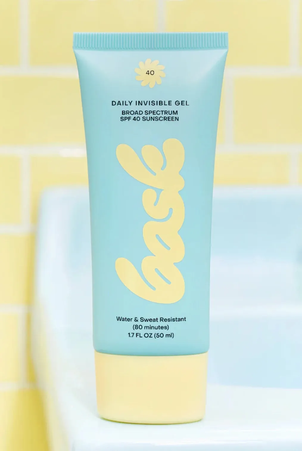 SPF 40 Daily Invisible Gel Sunscreen by Bask