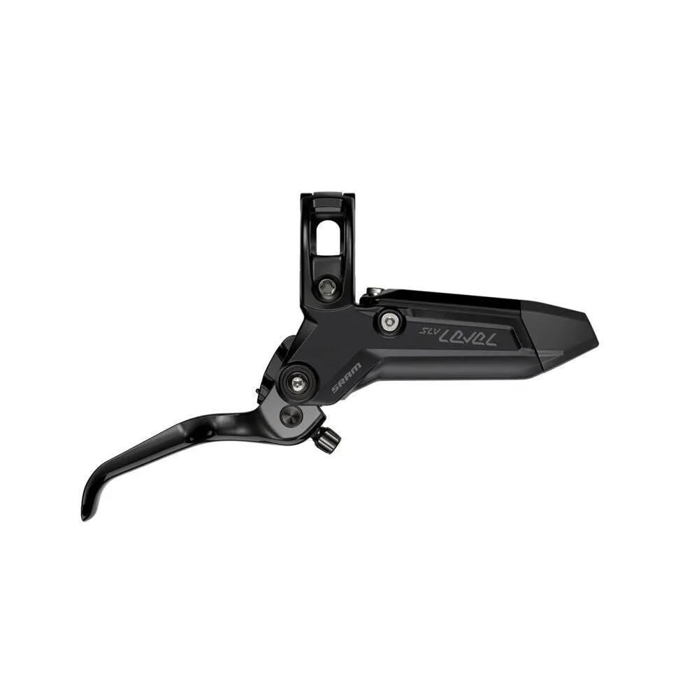 SRAM Level Silver Stealth 4 Piston Disc Brake Set - Black