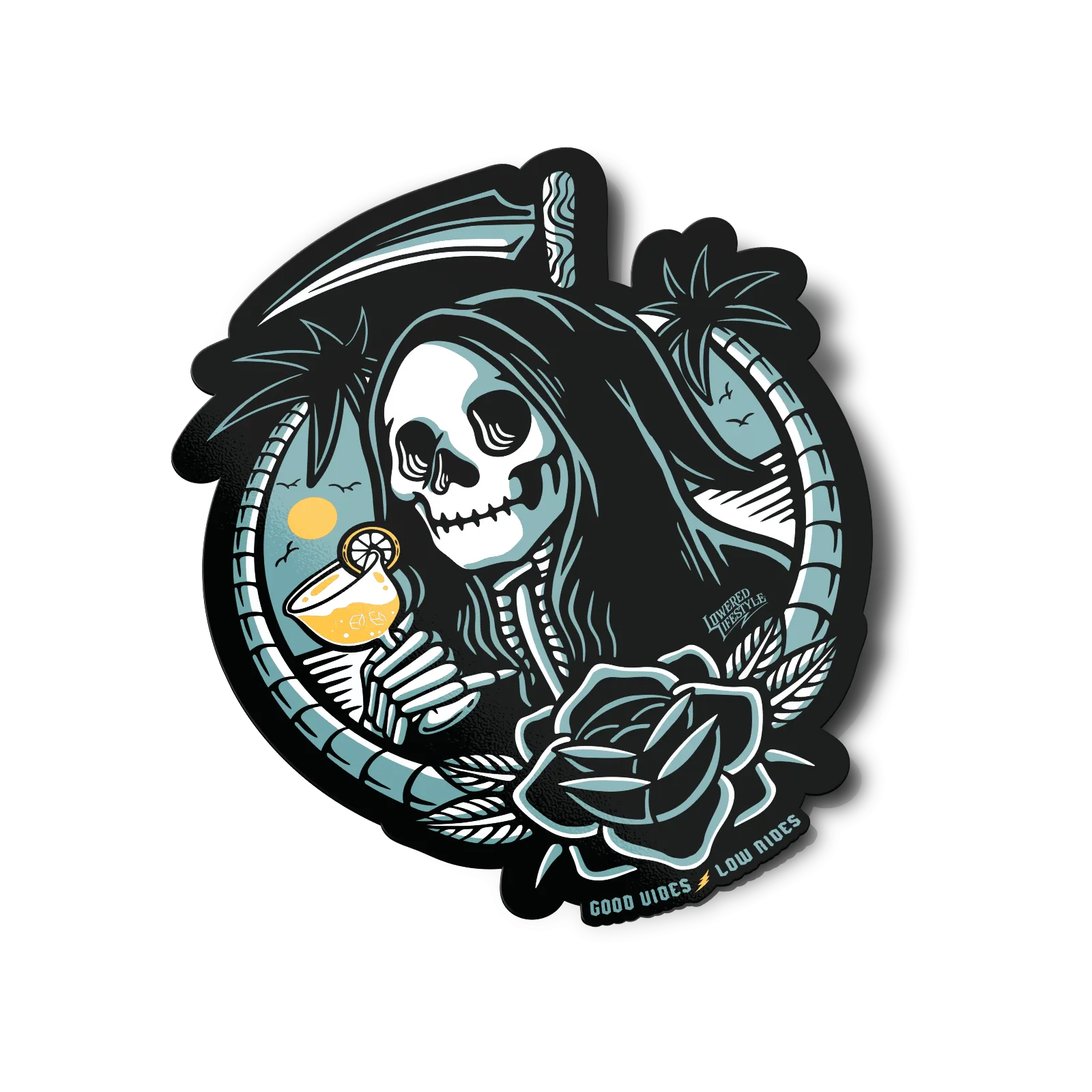 Sticker – Good Vibes Low Rides