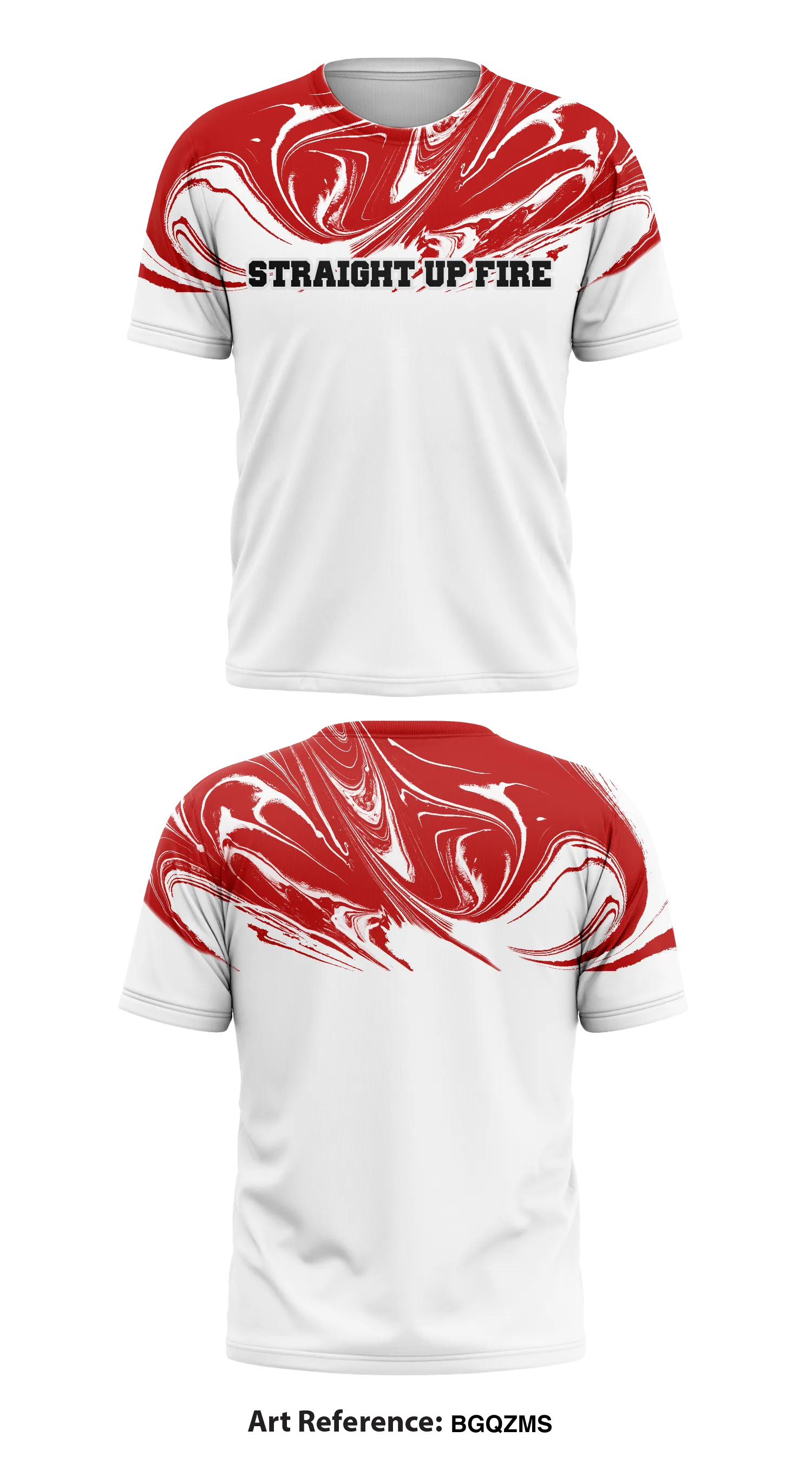 Straight Up Fire Store 1 Core Men's SS Performance Tee - BGQzMS