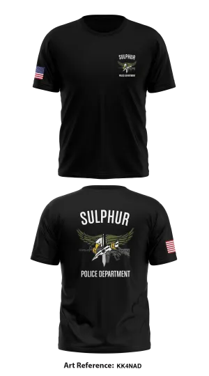 Sulphur Police Department Store 1 Core Men's SS Performance Tee - kk4NAD
