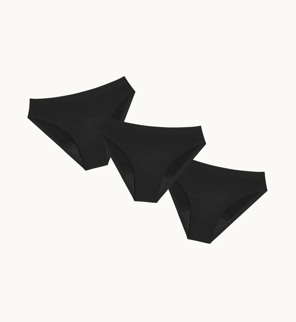 Super Leakproof® No-Show Underwear Bikini 3-Pack (Kit Item)