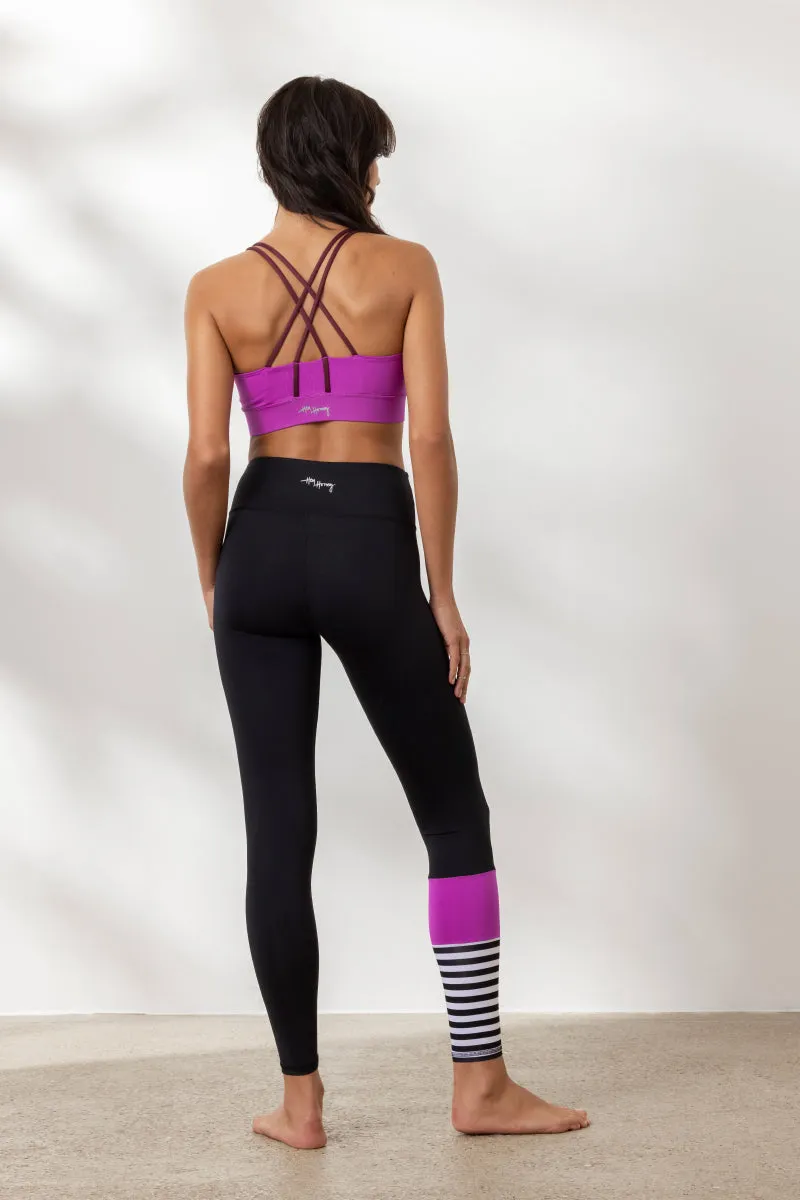 Surf Style Leggings Cactus Flower