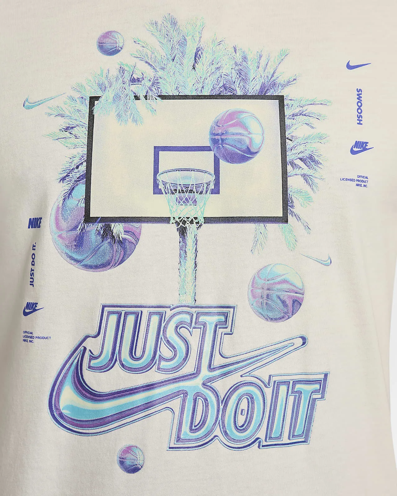 T SHIRT NIKE ATHLETE DRY-FIT MAGLIA SPORTSWEAR UOMO BIANCA BASKET