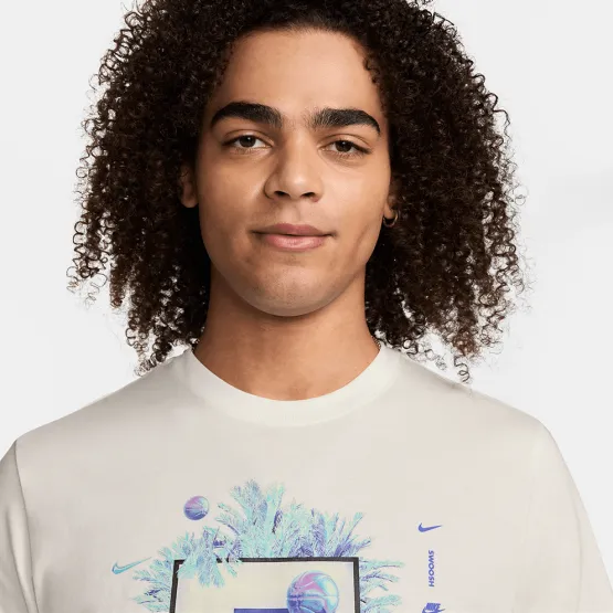 T SHIRT NIKE ATHLETE DRY-FIT MAGLIA SPORTSWEAR UOMO BIANCA BASKET