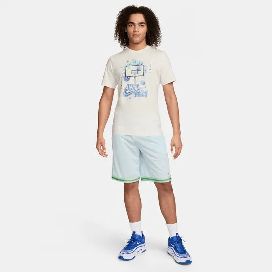 T SHIRT NIKE ATHLETE DRY-FIT MAGLIA SPORTSWEAR UOMO BIANCA BASKET