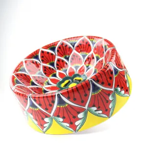 Talavera Pet Bowls | Pavo Pattern