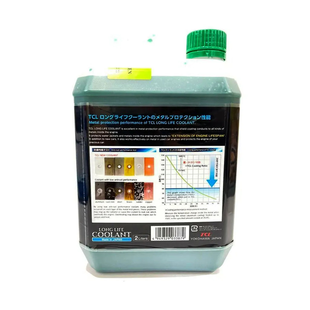 TCL Long Life Coolant Green 4L