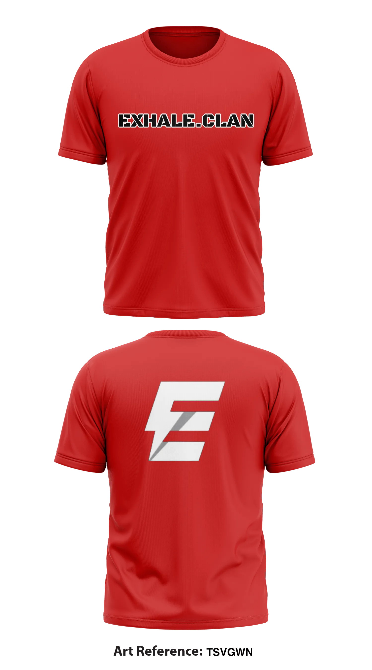Team Exhale Store 1 Core Men's SS Performance Tee - tSVgWN