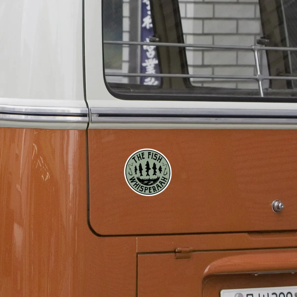The Fish Whisperaah Sticker