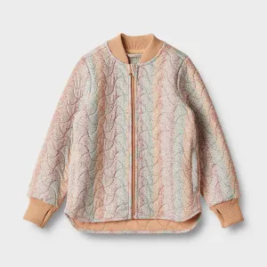 Thermo Jacket Loui Rainbow Flowers