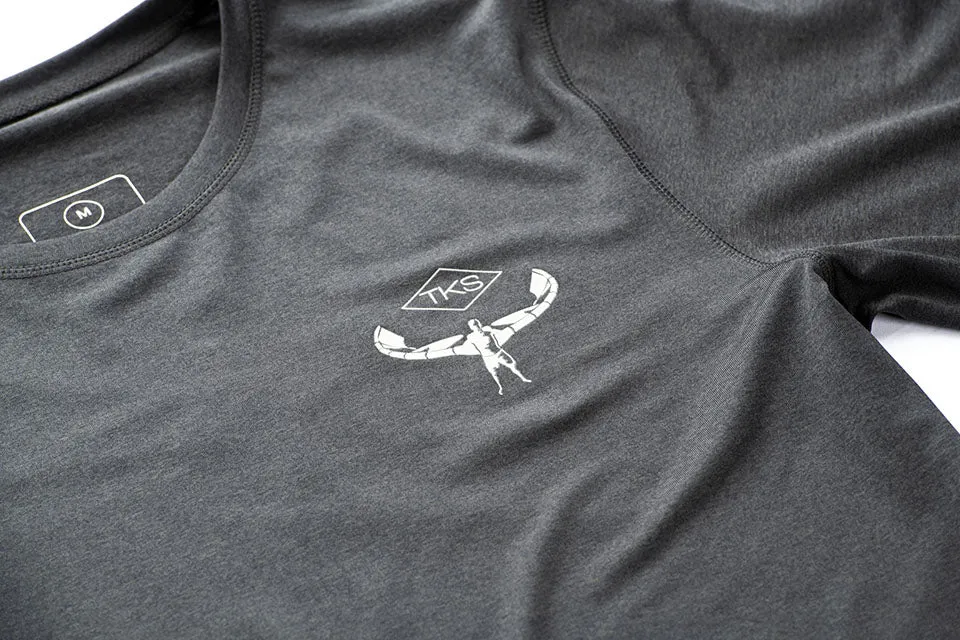TKS Antix Sunshirt - Charcoal Heather LS