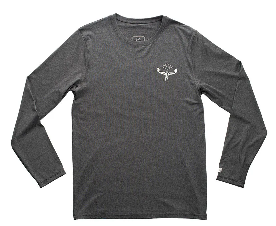 TKS Antix Sunshirt - Charcoal Heather LS