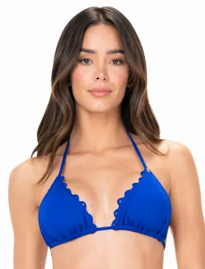 Top 7079 Triangulo - Azul Rey