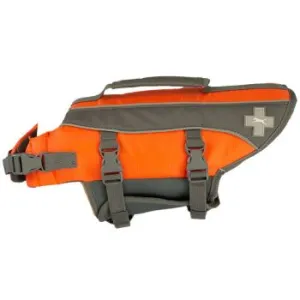Top Paw Dog Life Jacket, Reflective Adjustable Flotation Device For Water Safety