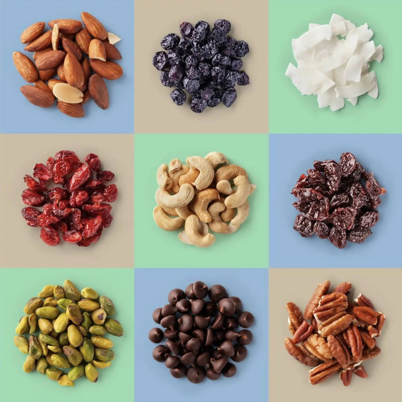 Trail Mix Bag and Tube- 1 lbs, 1.7oz