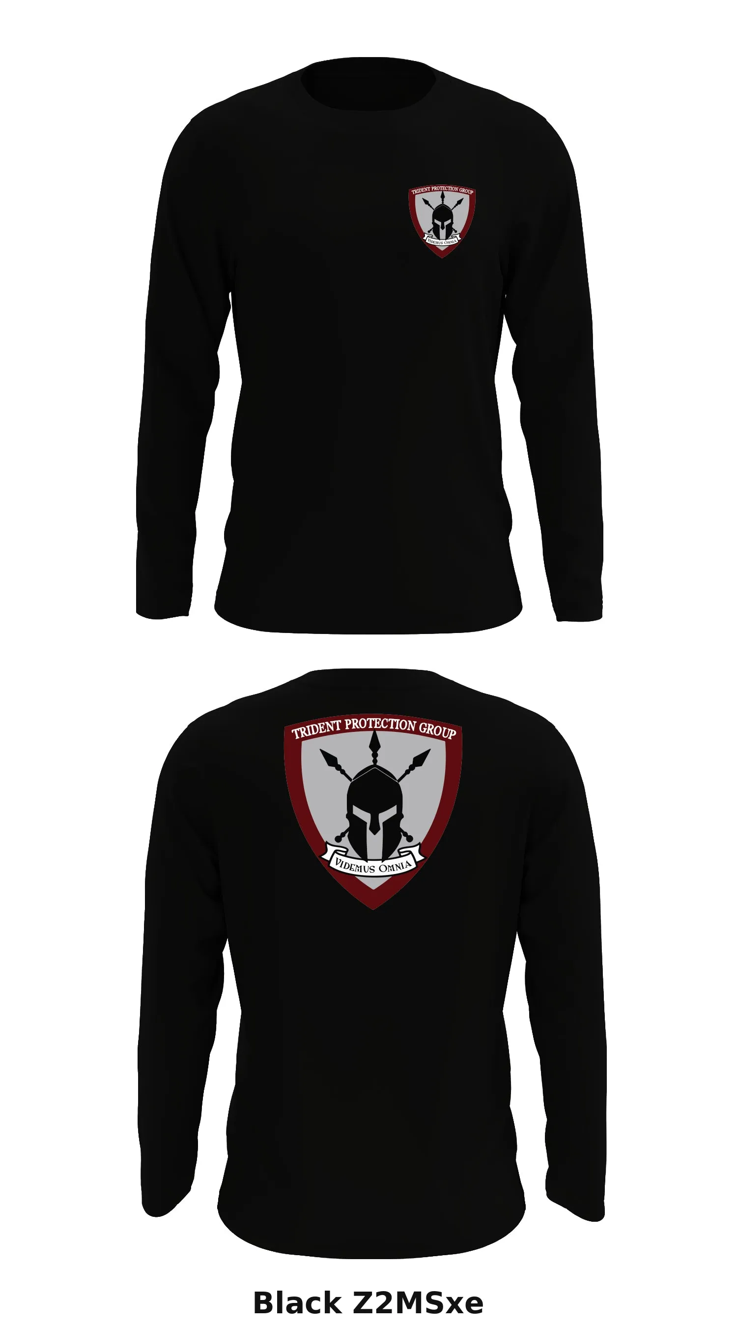 Trident Protection Group Store 1 Core Men's LS Performance Tee - Z2MSxe