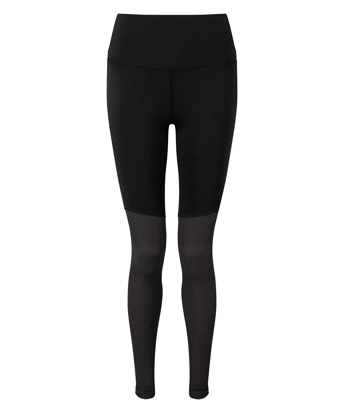 TriDri Yoga Leggings Black Charcoal