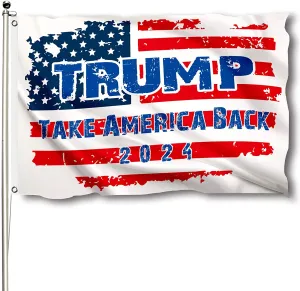 Trump 2024 Flag Trump Flag 3x5 Feet Take America Back