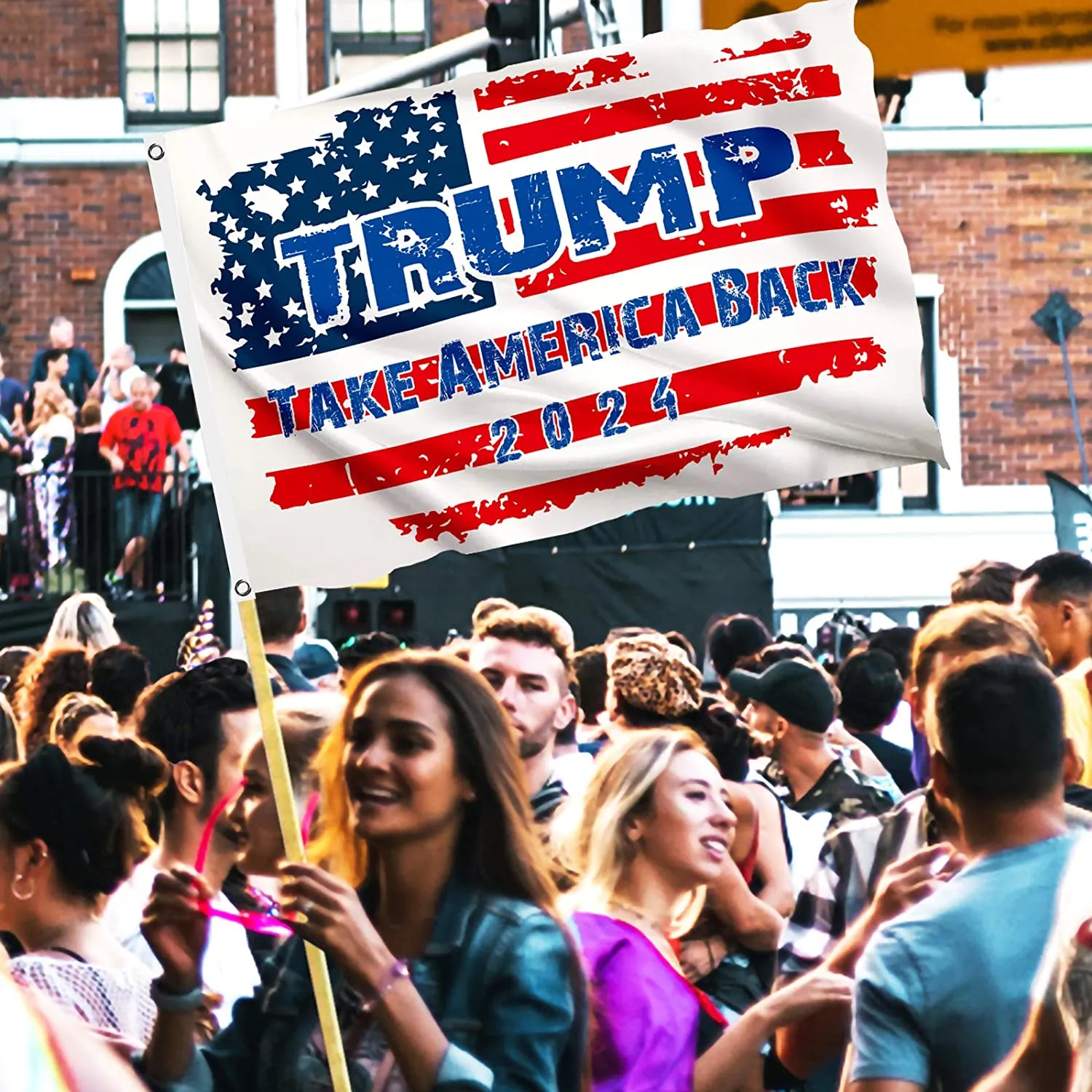 Trump 2024 Flag Trump Flag 3x5 Feet Take America Back