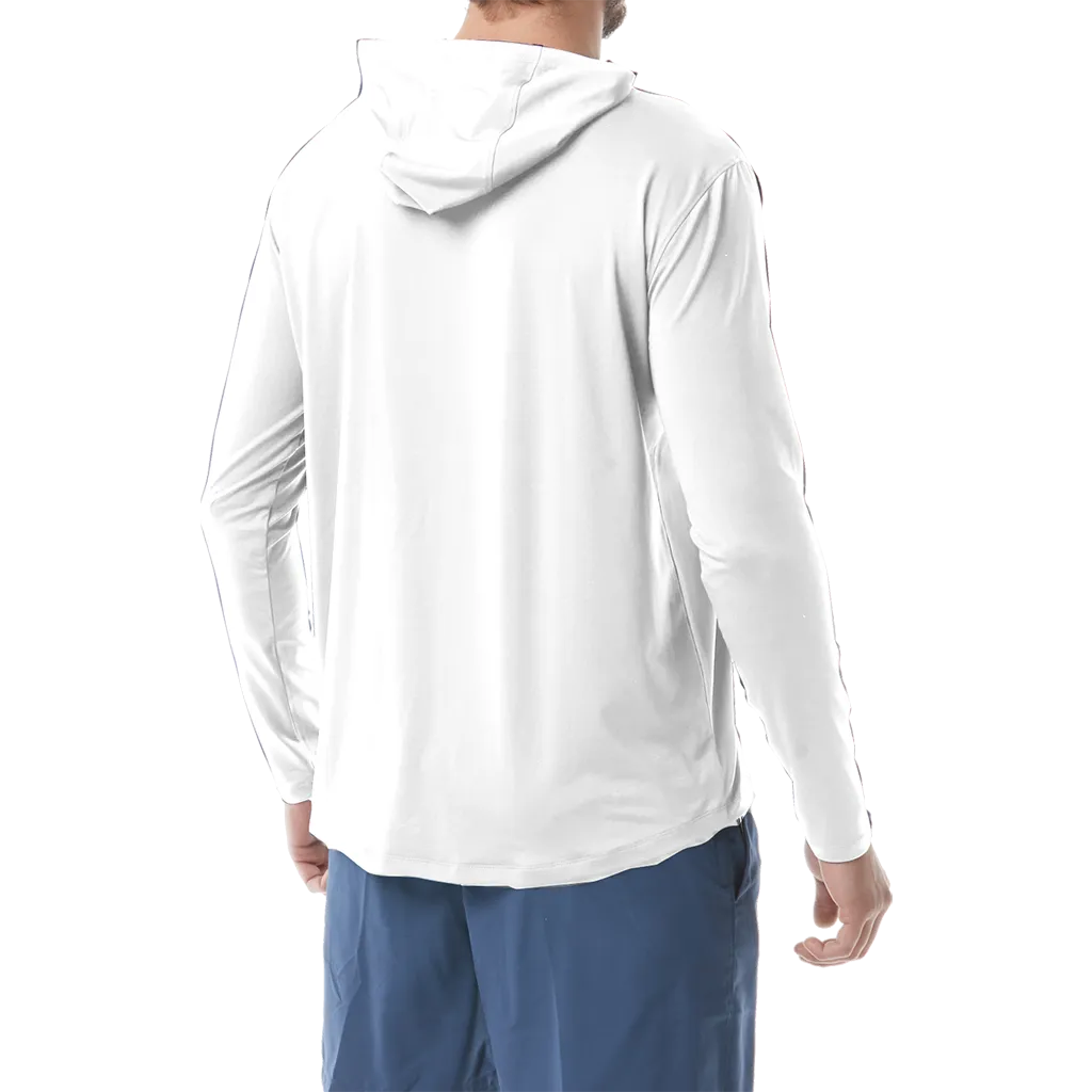 TYR Men's Hooded SUNDEFENSE™Long Sleeve Shirt