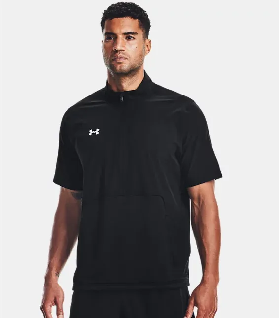 Under Armour Motivate 2.0 Men's Short Sleeve Pullover - Black