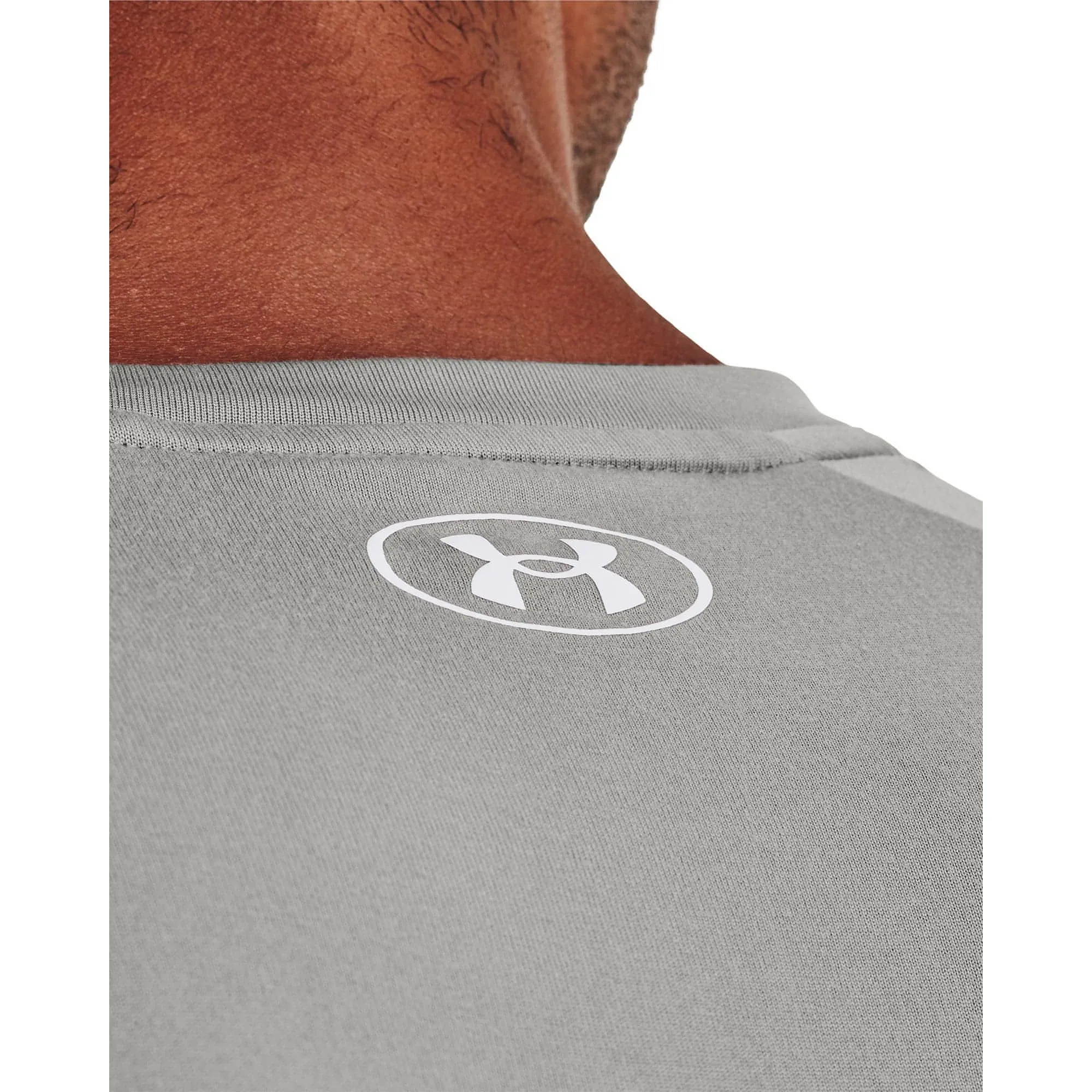 Under Armour Tech 2.0 Wordmark Graphic Short Sleeve Mens Training Top - Grey