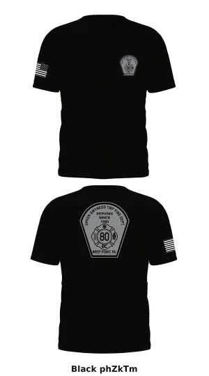 Upper Gwynedd Fire Department Store 1 Core Men's SS Performance Tee - phZkTm